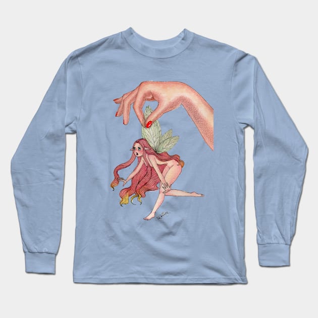 Caught in mid-flight Long Sleeve T-Shirt by LaGelfling